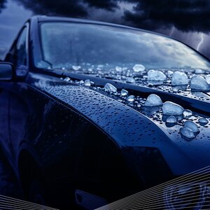Hagel Auto ( AI generated)